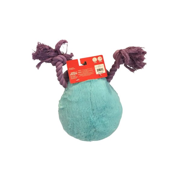 Disney Pixar Monster Inc 8" SULLY Plush Dog Toy Rope Crinkle - Picture 2 of 3